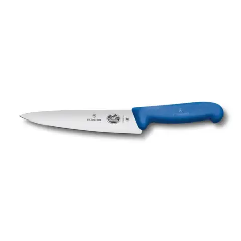 Kuharski nož, fibrox, 19cm, moder
