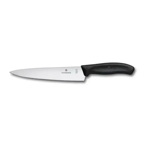Kuharski nož Victorinox, 19cm, črn