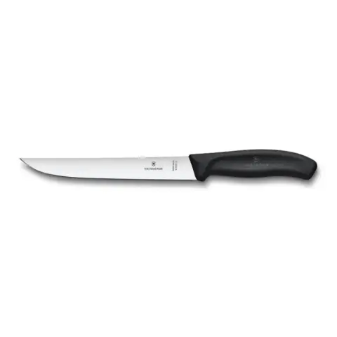 Kuharski nož Victorinox, 18cm, črn