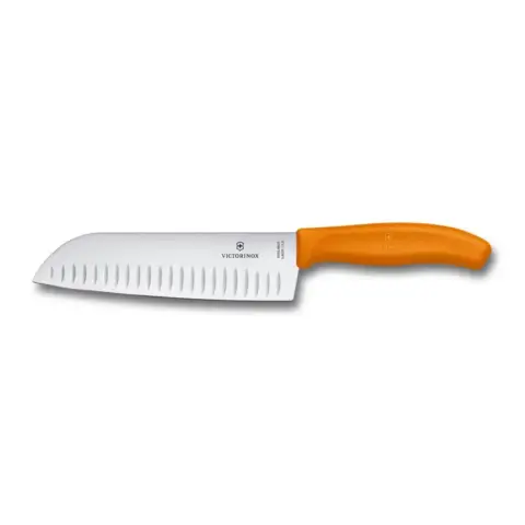 Santoku nož Victorinox, 15cm, oranžen