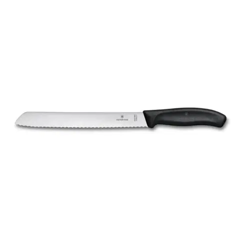 Nož za kruh Victorinox, 21cm, črn