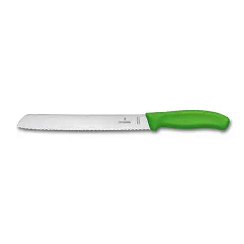 Nož za kruh Victorinox, 21cm, zelen