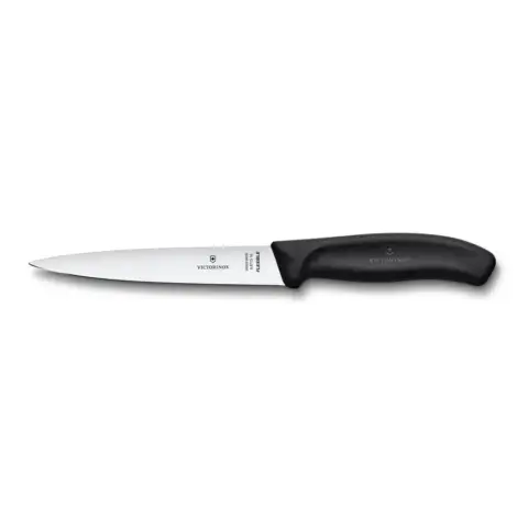 Nož za filetiranje Victorinox, 16cm, črn